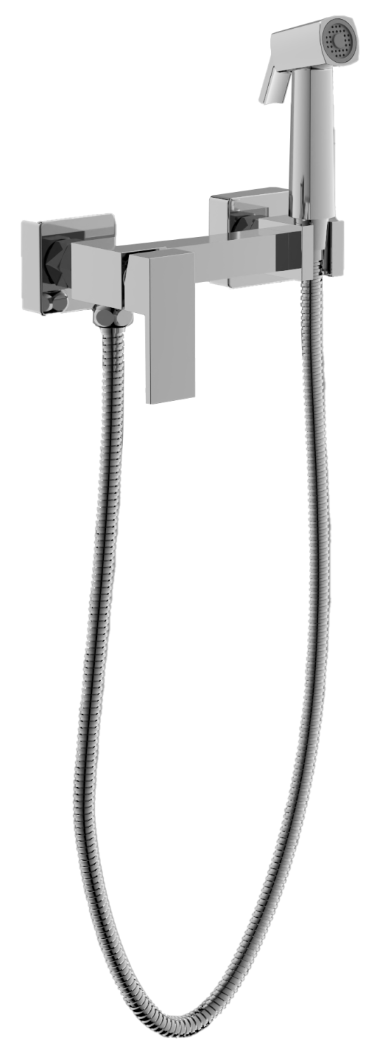 Смеситель BELZ с гигиенической лейкой хром (B55806)