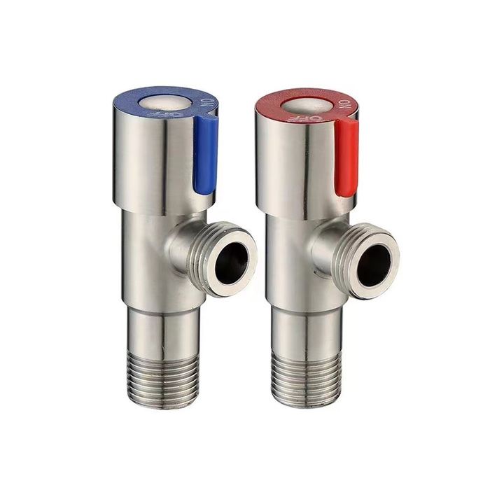 Кран угловой IDDIS Optima Home с отражателем, 1/2; 1/2, кра…