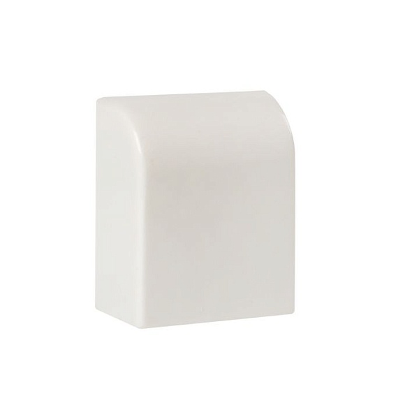 Заглушка (20x10) (4 шт) белая EKF-Plast  ecw-20-10x4