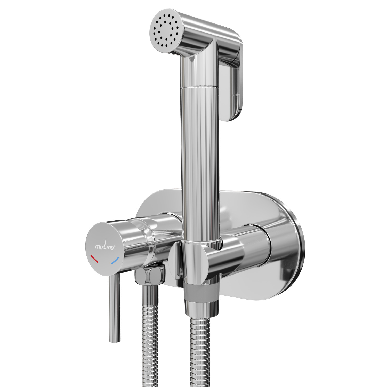 Смеситель с гигиенической лейкой MIXLINE ML31-085 "Ray…