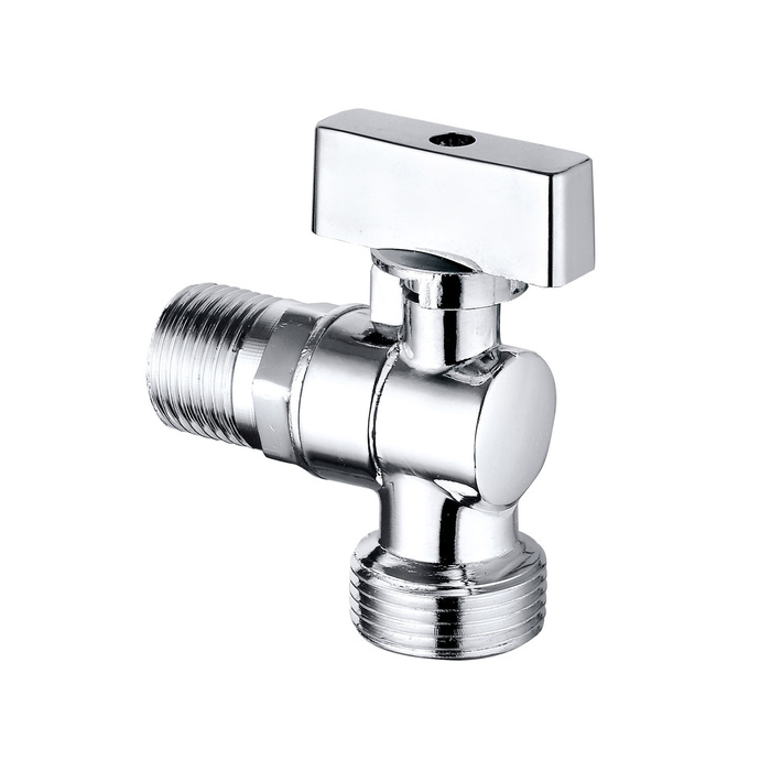 Кран угловой IDDIS Optima Home с отражателем, 1/2; 3/4, шар…