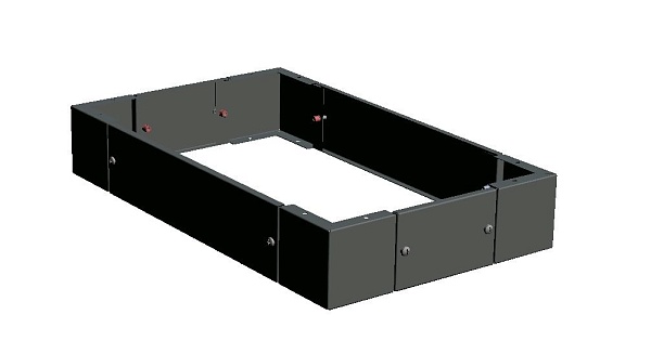 Цоколь 100x600x400мм (ЩРНМ-8, ЩРНМ-9) EKF PROxima c-100x600