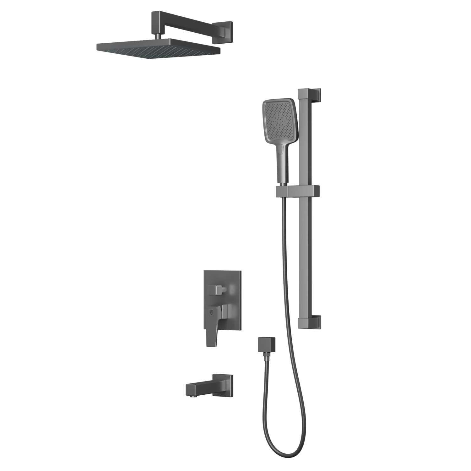 Встроенная душевая система RUSH Тира (Thira) (TR3635-60Grey)