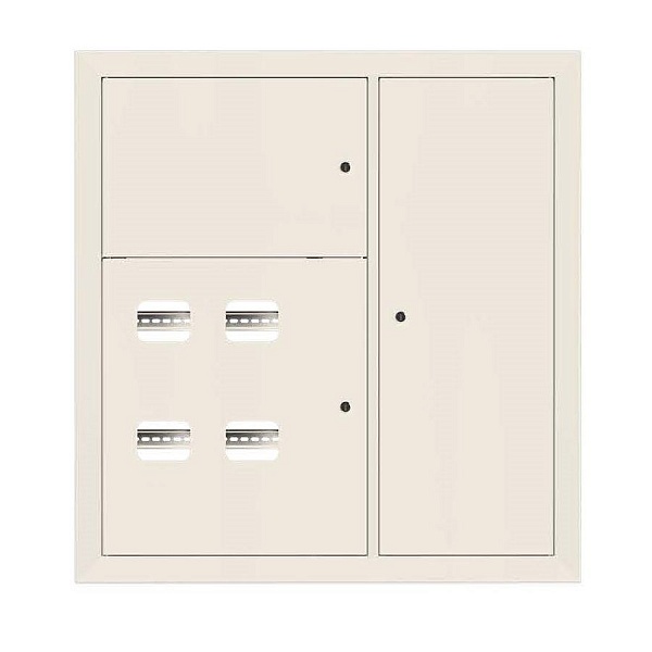 Щит этажный 4 кв. RAL9001 (1000x950x150) EKF Basic mb28-v-4…