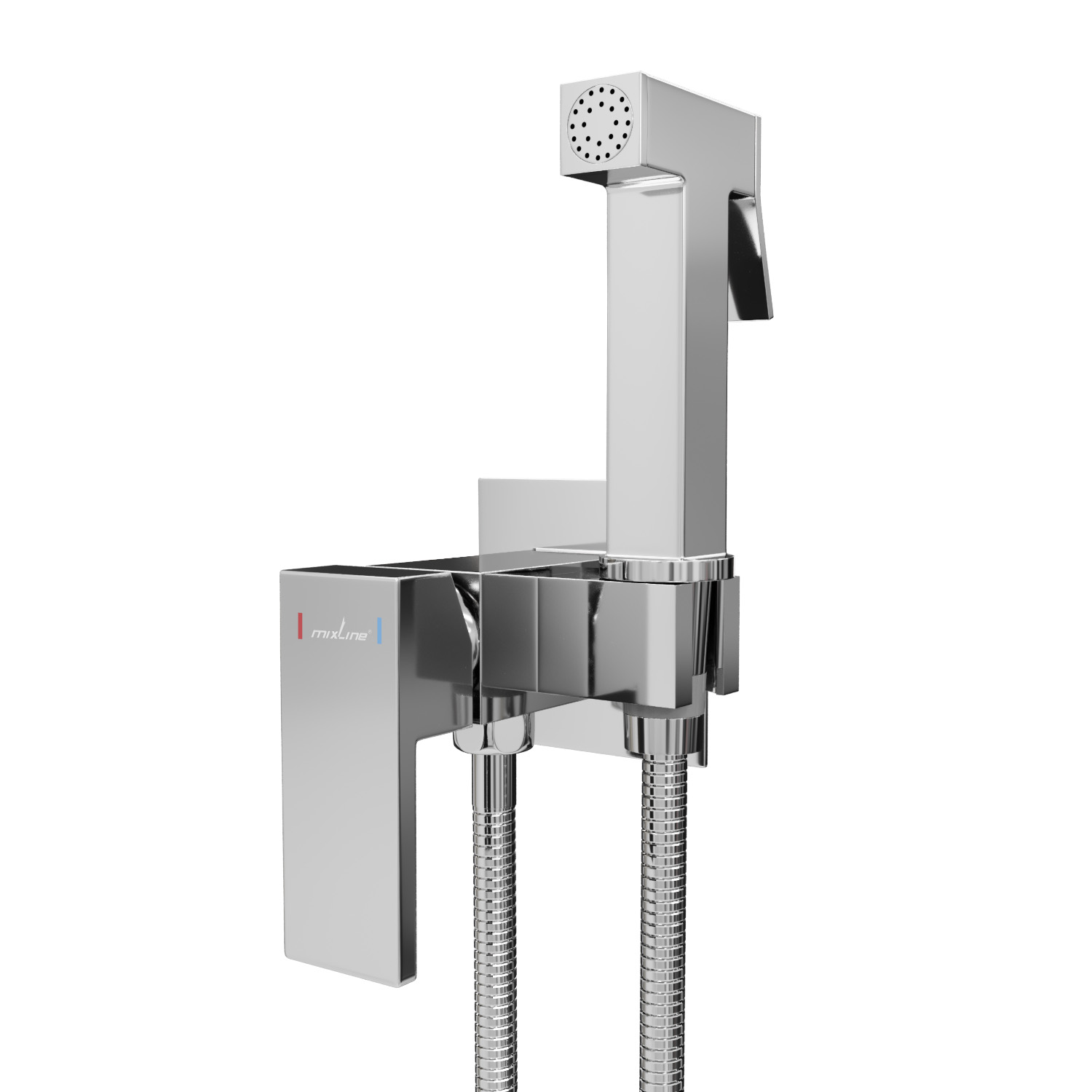 Смеситель с гигиенической лейкой MIXLINE ML31-082 "Ray…