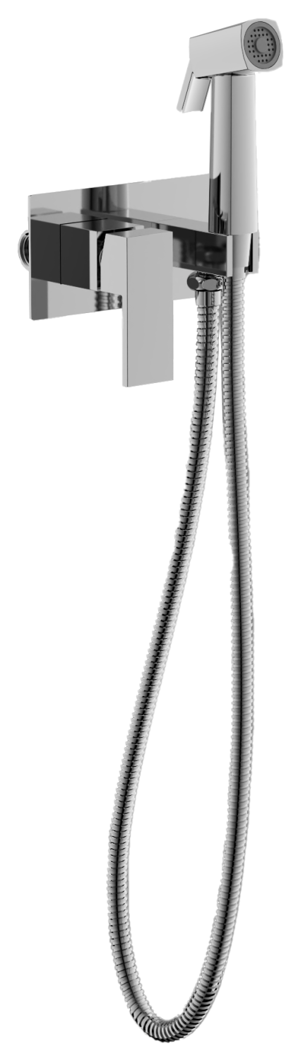 Смеситель BELZ с гигиенической лейкой хром (B55808)
