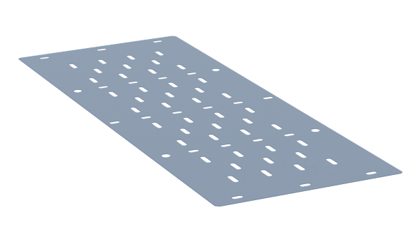 Вставка донная основание 600 мм (толщина 1 мм) INOX