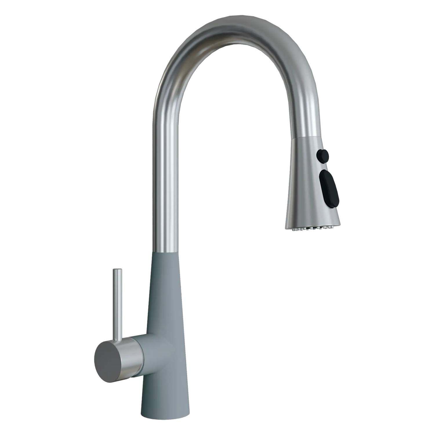 Смеситель для хухни Florentina ВИТА PRO FL, цвет Грей (313.…