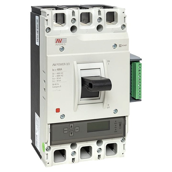 Выключатель автоматический в литом корпусе AV-POWER-3/3 400…