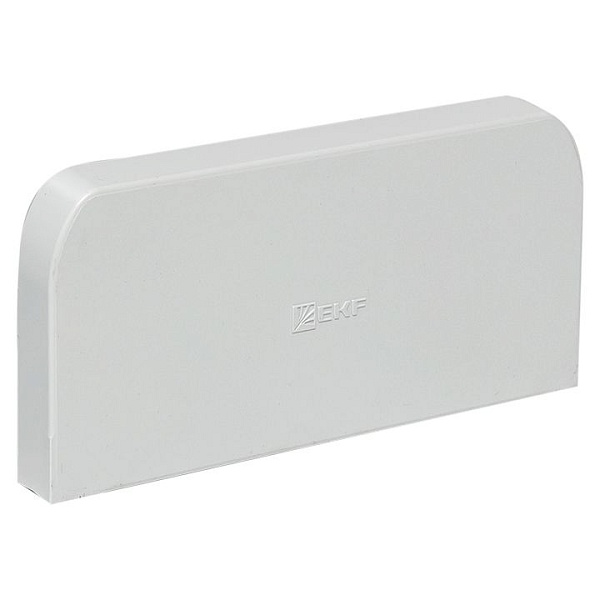 Заглушка (105x50) (2 шт) белый EKF C-Line ecw-105-50x2