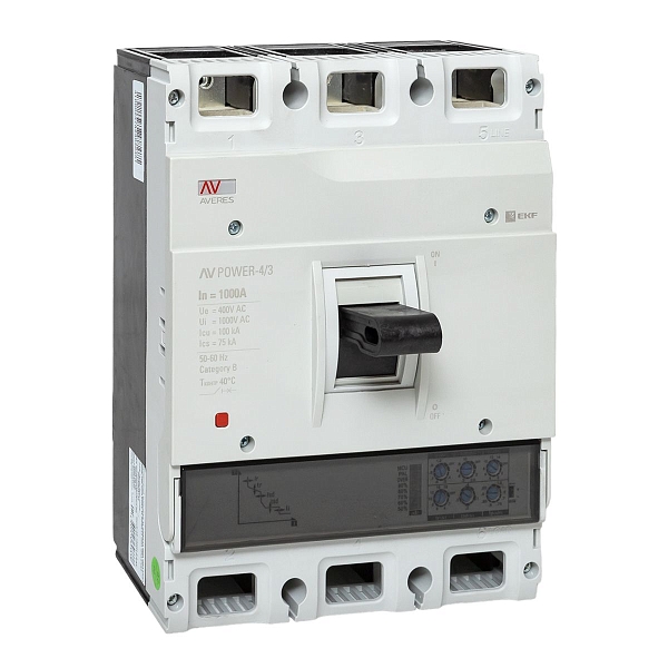 Выключатель автоматический в литом корпусе AV-POWER-4/3 100…