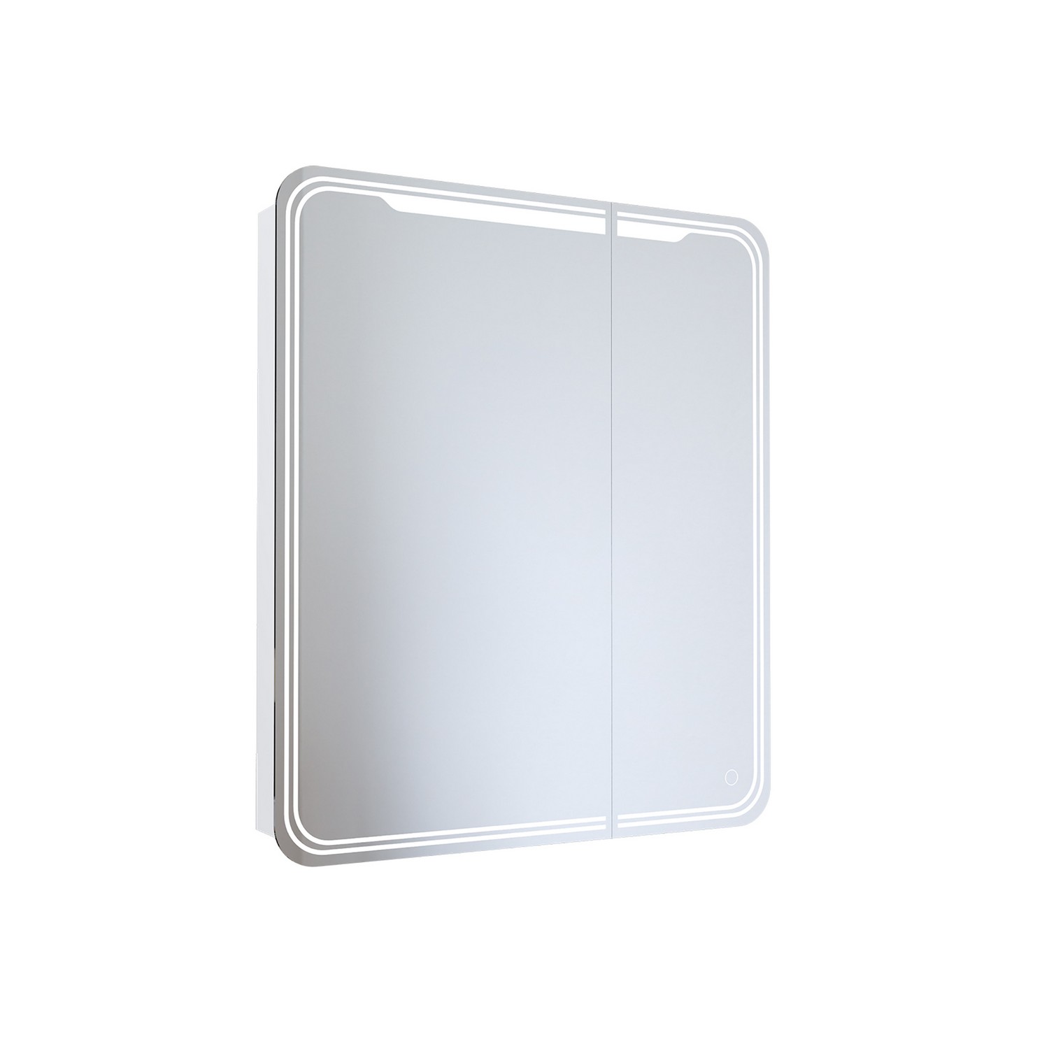 Зеркало шкаф MIXLINE 700*800 (ШВ) 2 створки, правый, сенсор…