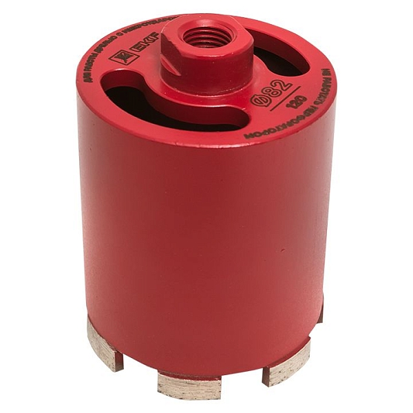 Коронка алмазная (верхнее пылеудаление) DCH-82/120MHS (120м…