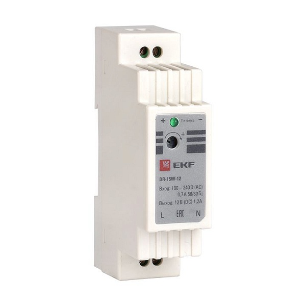 Блок питания 12В DR-15W-12 EKF PROxima dr-15w-12