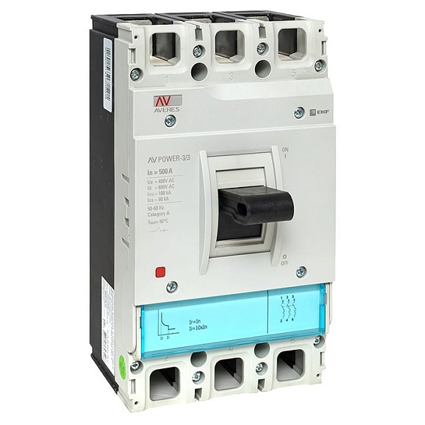 Выключатель автоматический в литом корпусе AV-POWER-3/3 500…