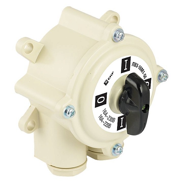 Пакетный переключатель (реверс) ПП 3-40/Р М2 пл. IP56 EKF PROxima pp-3-40-4r