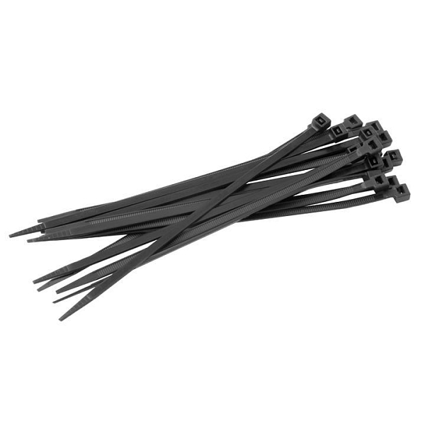 Хомут нейлоновый черный (7,2x400) (100шт.) EKF Basic plc-cb…