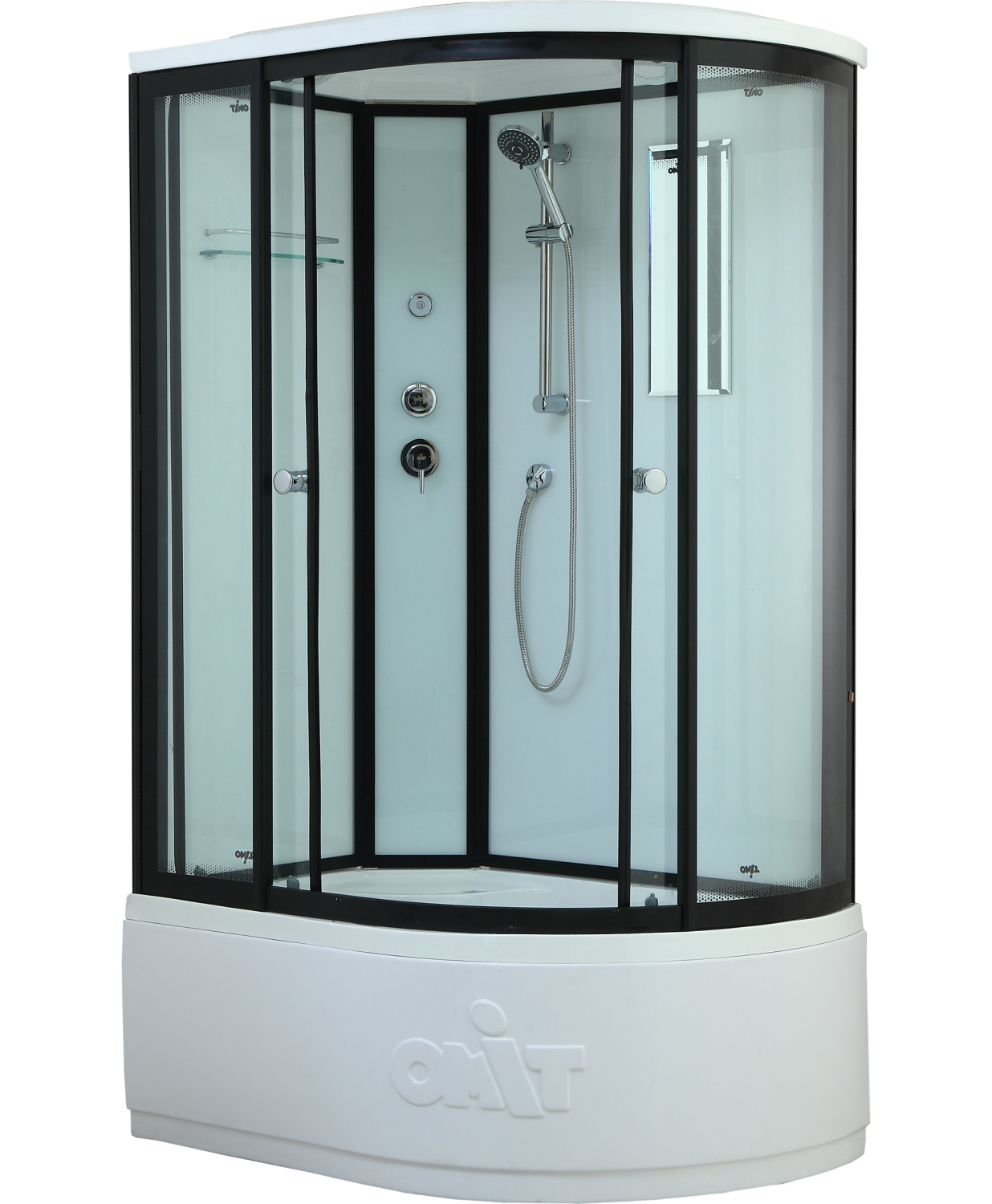 Душевая кабина Timo Standart Black 120*…