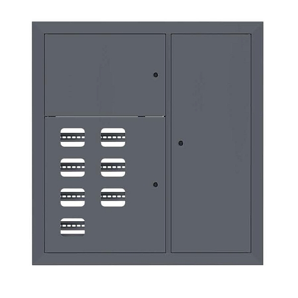 Щит этажный 7 кв. RAL7024 (1000x950x150) EKF PROxima mb29-v…