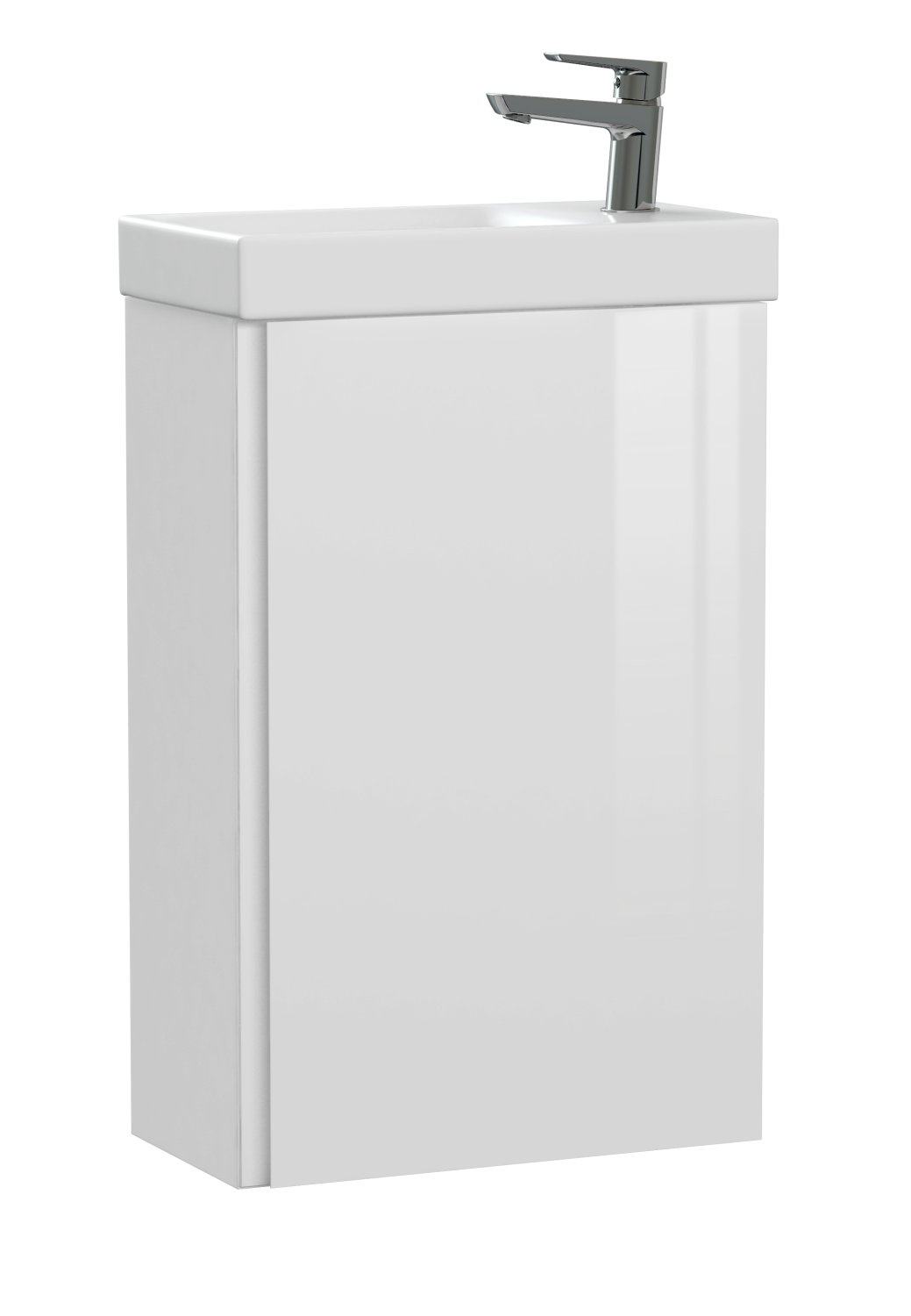 Тумба подвесная Cersanit MODUO 40 белый под раковину S-UM-MOD40/1 (MODUO 40) (SB-SZ-MOD-MO40/Wh)