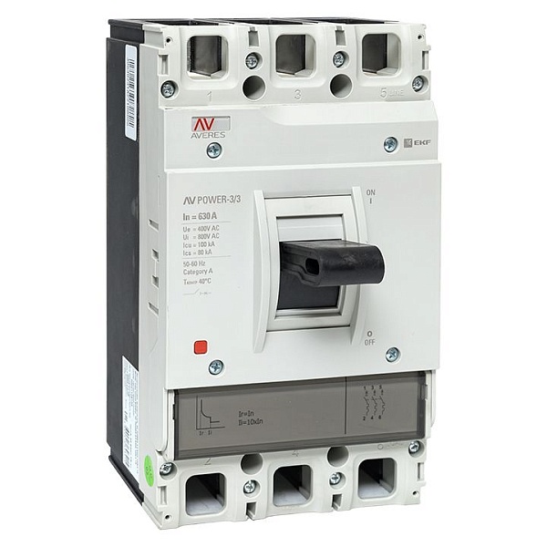 Выключатель автоматический в литом корпусе AV-POWER-3/3 630…