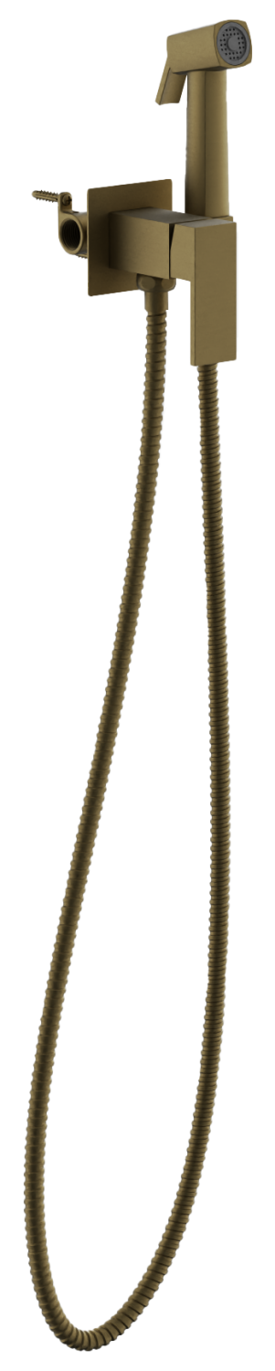 Смеситель BELZ с гигиенической лейкой золотой (B55805-5)