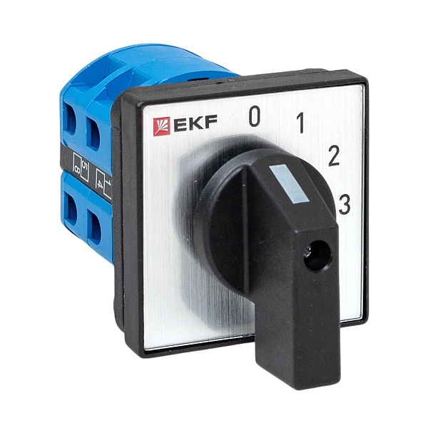 Переключатель кулачковый ПК-1-121 25А 1P «0-1-2-3» EKF PROxima pk-1-121-25