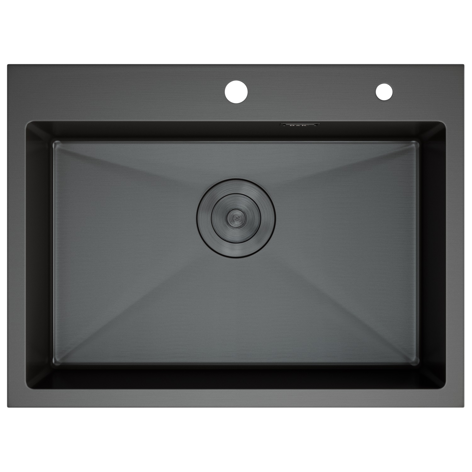 Кухонная мойка DQ нержавеющая сталь графит (DKS605006)