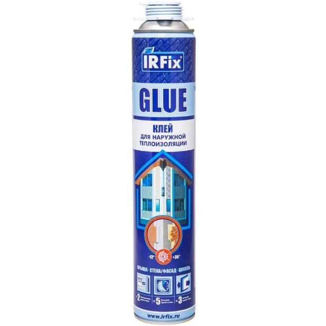 Клей-пена для пенополистирола Irfix (Ирфикс) Glue всесезонная 800 мл
