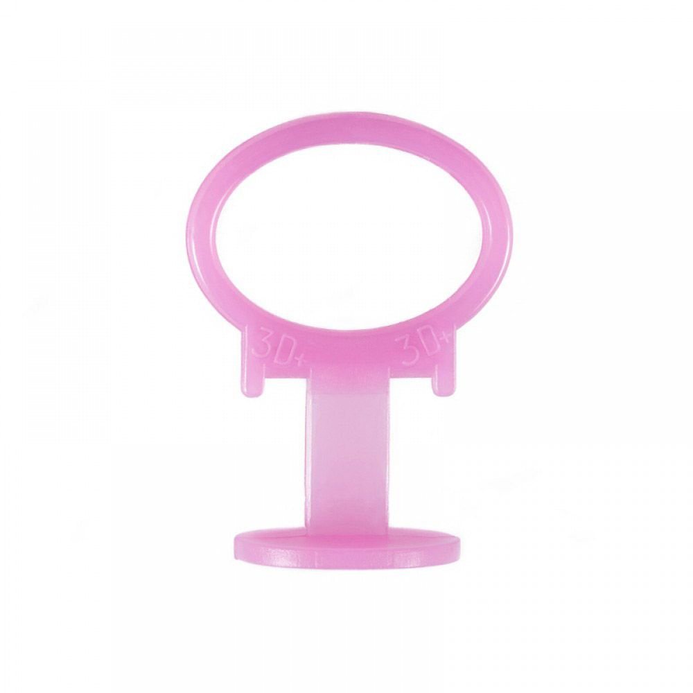 Зажимы 3D KRESTIKI (3D КРЕСТИКИ) Slim 1 мм розовые (100 шт.)