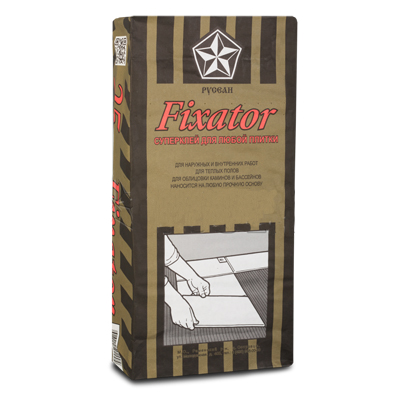 Клей для плитки Русеан (Rusean) Fixator 25 кг