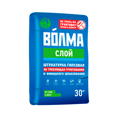 Штукатурка гипсовая Волма (Volma) Слой не требующая грунтов…
