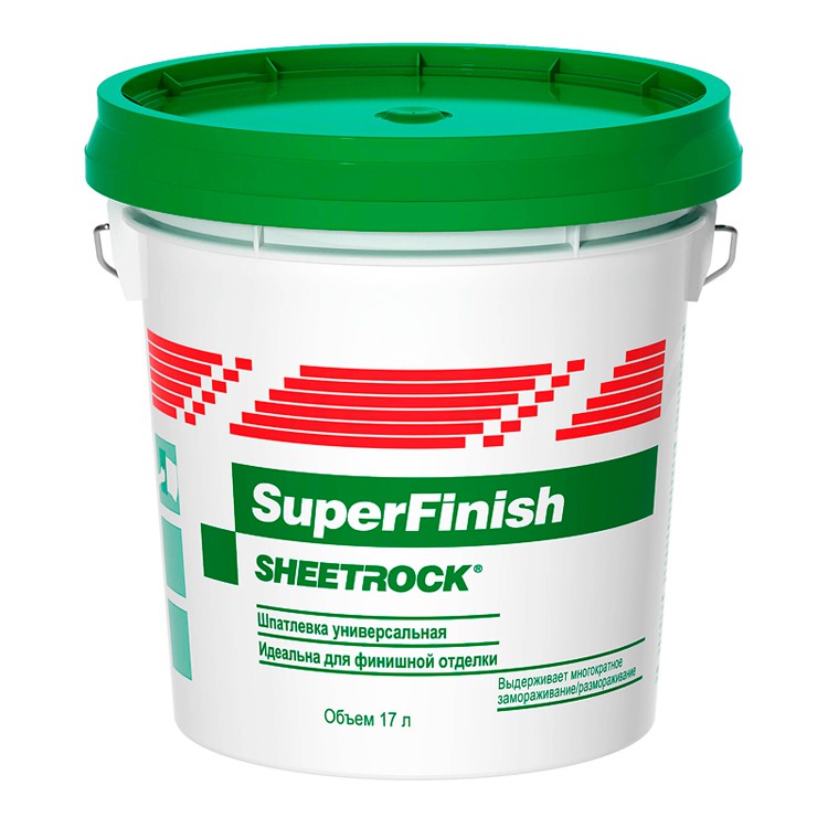 Шпатлевка известково-полимерная Sheetrock (Шитрок) SuperFin…