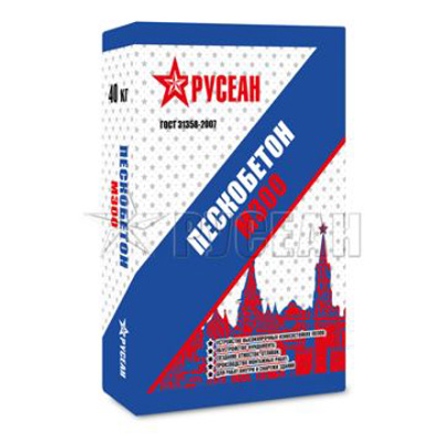 Пескобетон Русеан (Rusean) М-300 40 кг