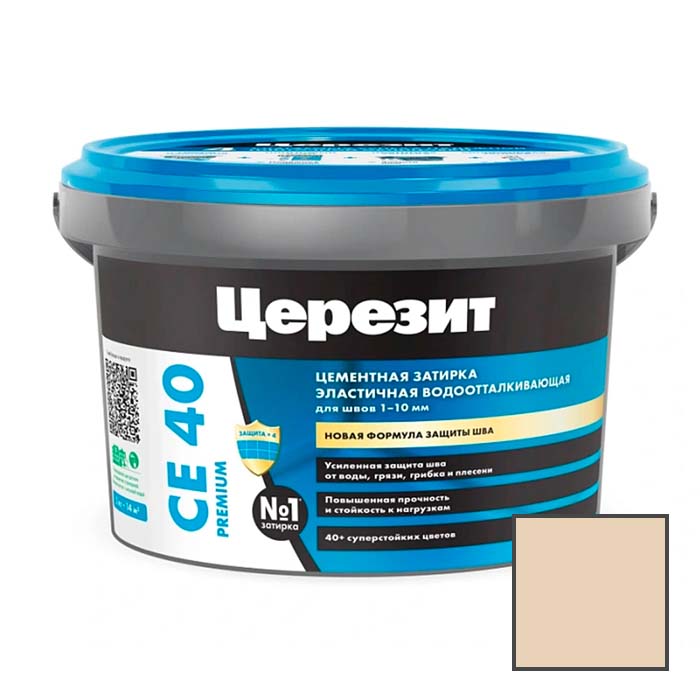 Затирка цементная эластичная Ceresit (Церезит) CE 40 Premiu…