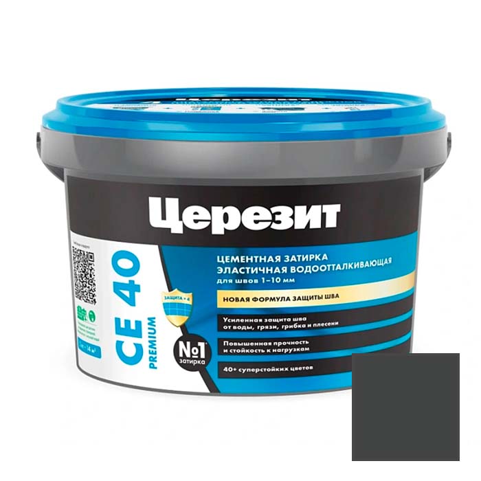 Затирка цементная эластичная Ceresit (Церезит) CE 40 Premiu…