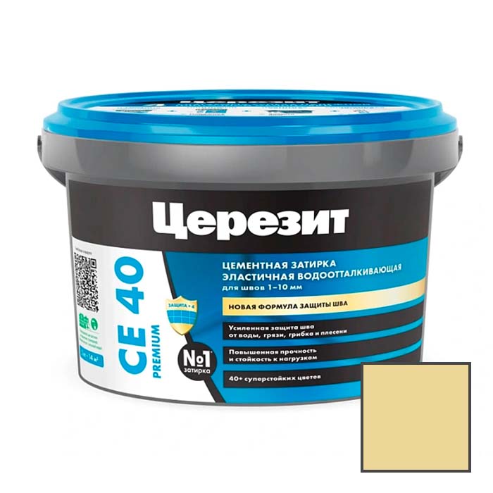 Затирка цементная эластичная Ceresit (Церезит) CE 40 Premiu…