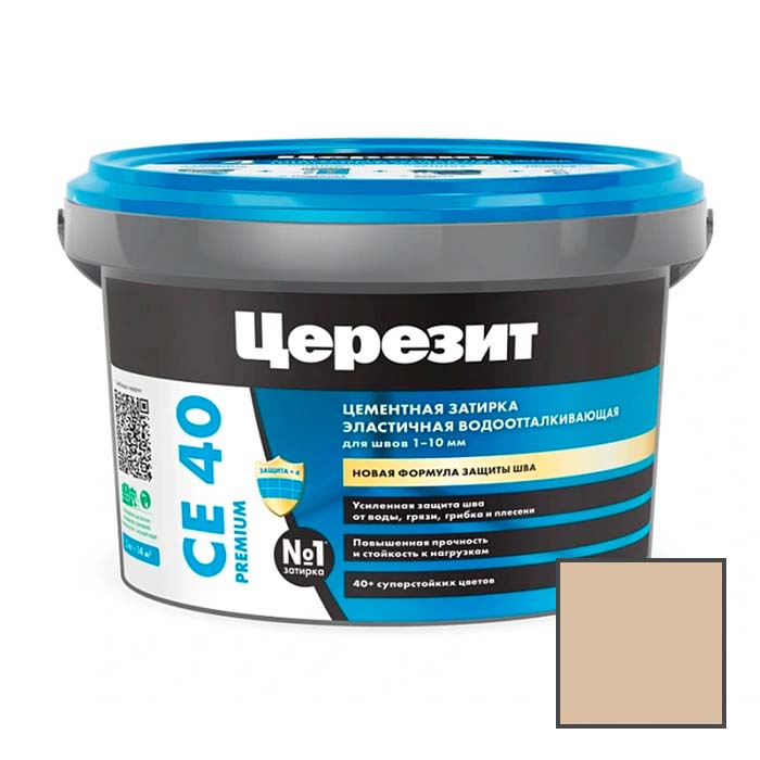 Затирка цементная эластичная Ceresit (Церезит) CE 40 Premiu…