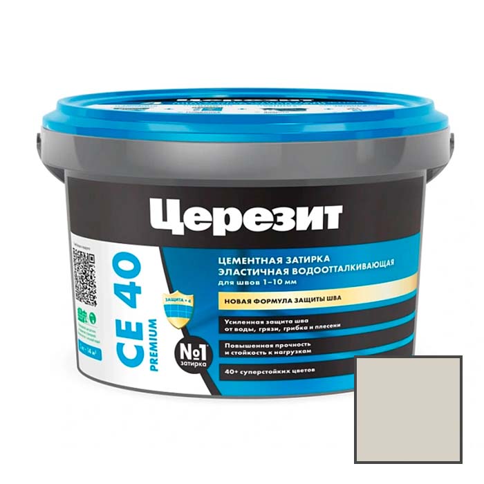 Затирка цементная эластичная Ceresit (Церезит) CE 40 Premiu…