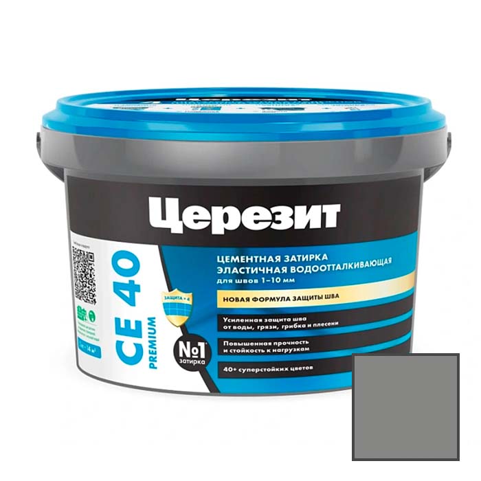 Затирка цементная эластичная Ceresit (Церезит) CE 40 Premiu…