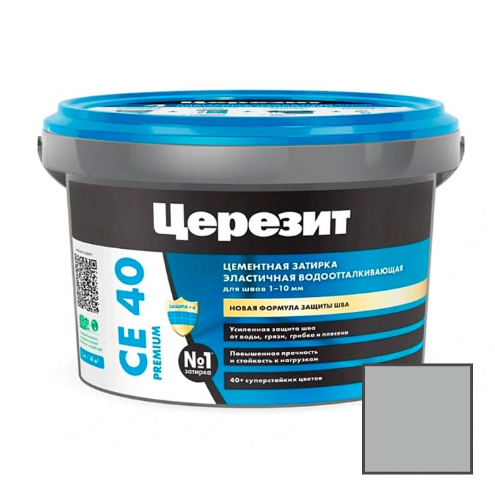 Затирка цементная эластичная Ceresit (Церезит) CE 40 Premiu…