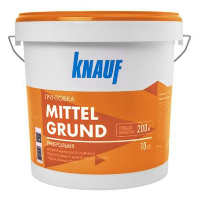 Грунтовка Кнауф (Knauf) Миттельгрунд концентрат 10 кг