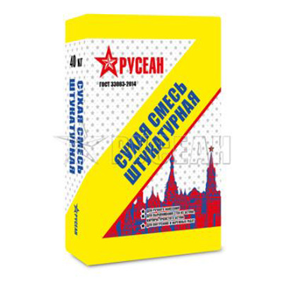 Штукатурка цементная Русеан (Rusean) М 150 универсальная мо…