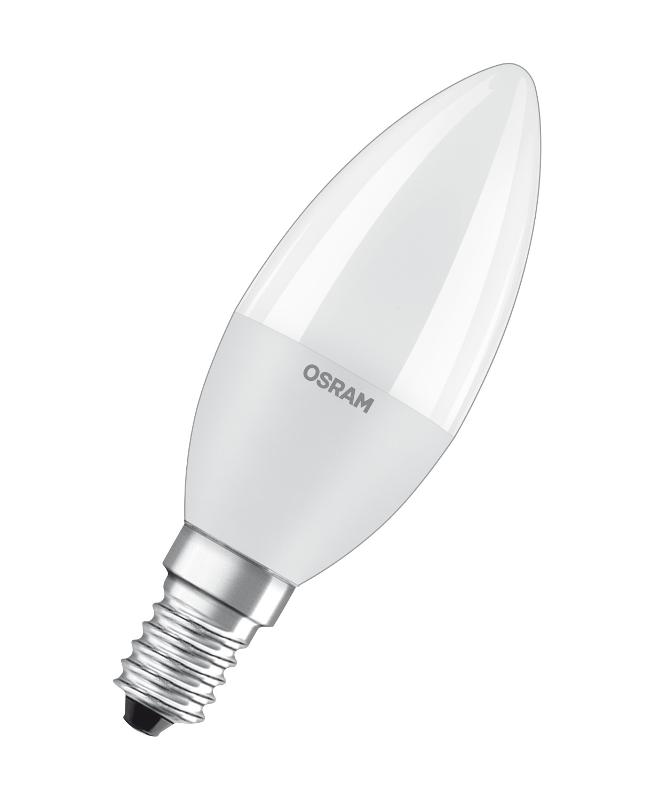 Лампа светодиодная LED STAR Classic B 8Вт, матовая колба, Е27 LSCLB75 8W/840 230V E27 10X1 RU
