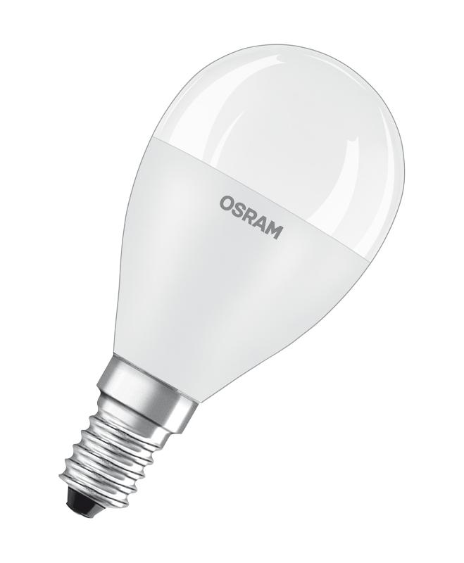 Лампа светодиодная LED STAR Classic P 8W, матовая колба, Е14 LSCLP75 8W/840 230V E14 10X1 RU