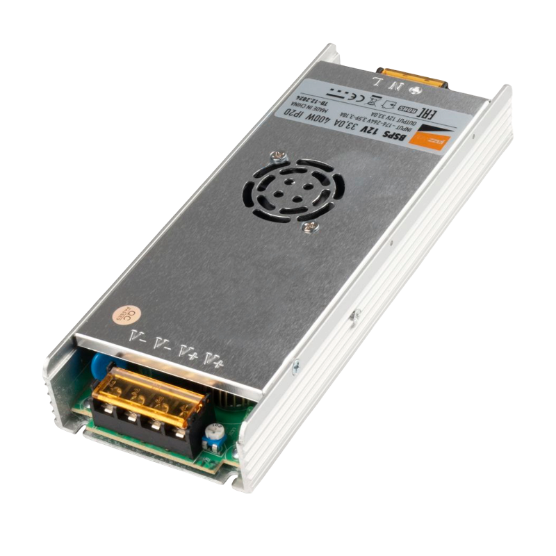 Драйвер для светодиодной ленты BSPS 12V33,00A=400W IP20 3 г.гар.
