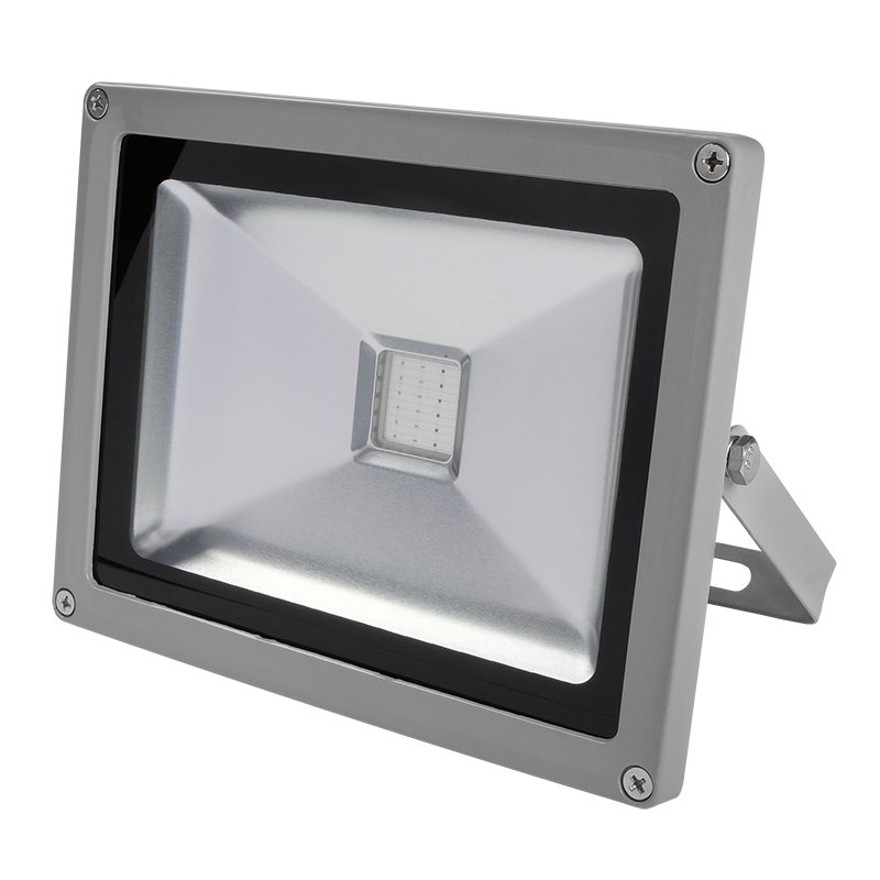 Прожектор светодиодный СДО PFL 20Вт RGB-RC/GR IP65
