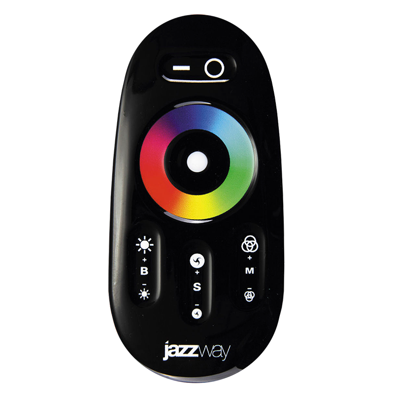 Контроллер для светодиодной ленты LED RGB PRC-4000RF 216/432Вт 12/24В IP20 черный