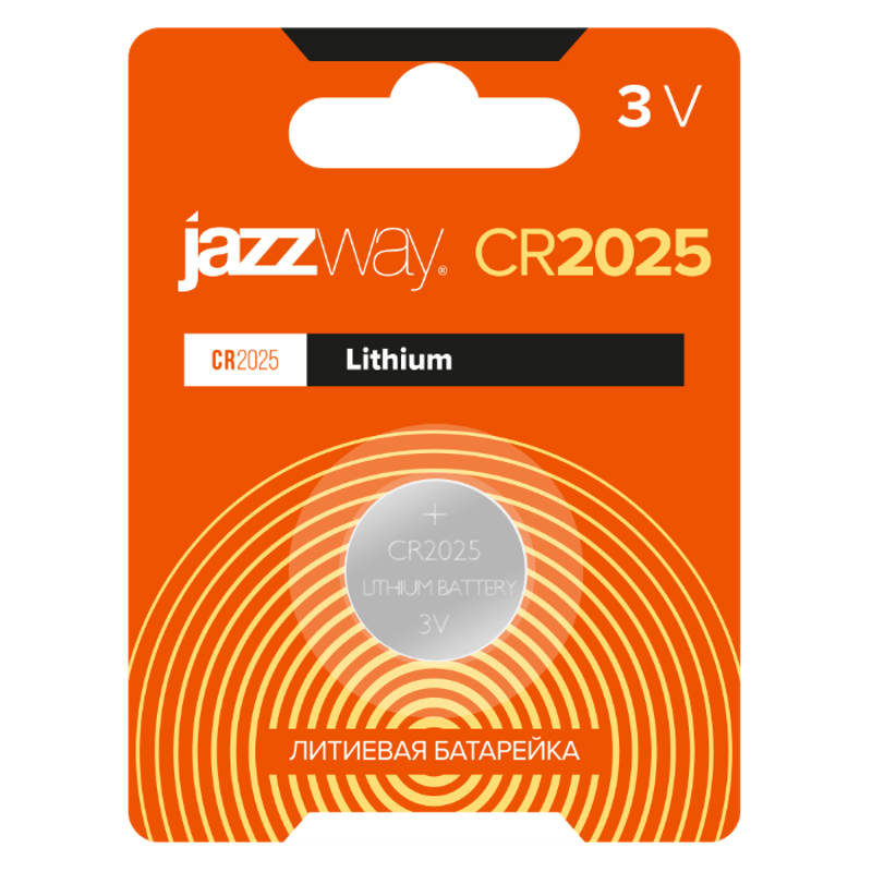 Элементы питания  CR2025-1B