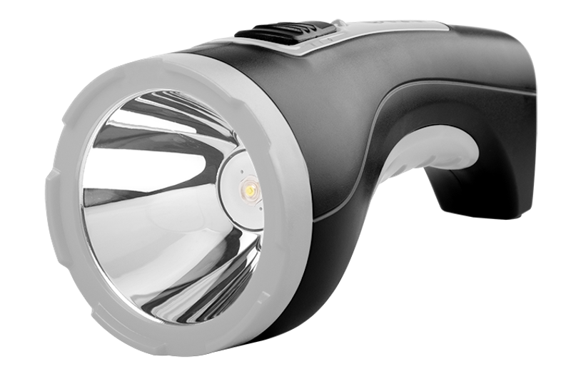 Фонарь прожекторный  AccuF2-L3W-bk (черн.)